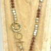 Sautoir pierres naturelles